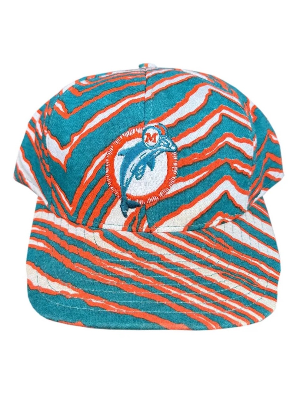 Vintage Zubaz Miami Dolphins Hat